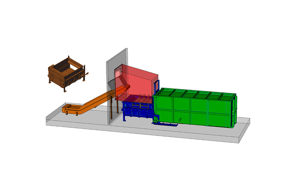 Presses Fixes avec des récipients de liaison – SERIE SL 2300 R