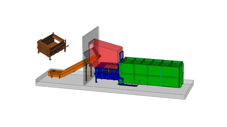 Presses Fixes avec des récipients de liaison – SERIE SL 2300 R